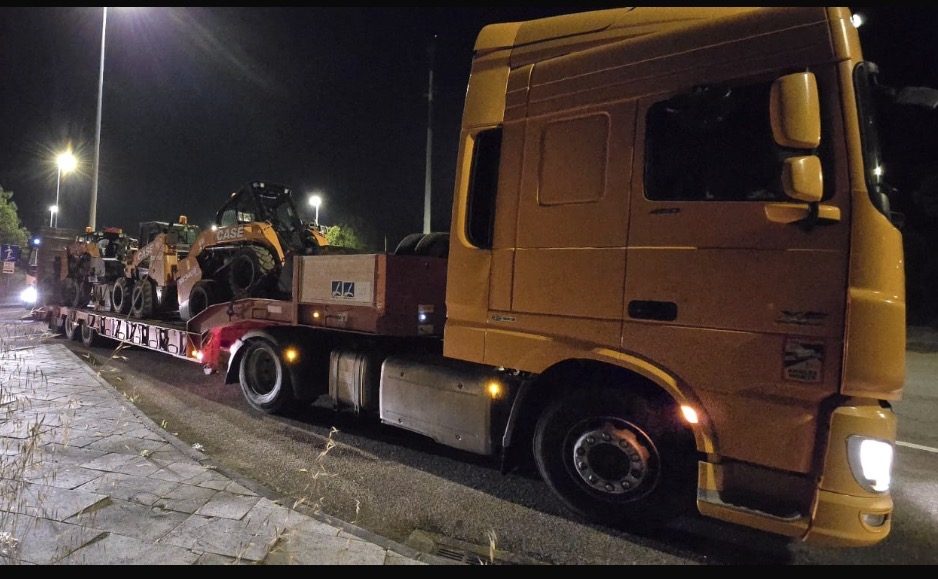 Transporte de Equipamentos